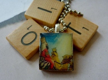 Scrabble Tile Pendant-Three Wise Men-Christmas-(H29)  Buy 3 Get 1 Free on all Scrabble Tile Pendants