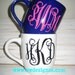 Custom / Personalized / Monogrammed Coffee Mug