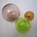 Old Japanese Glass Fishing Floats Rare Colors