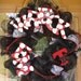 SALE-10% OFF Texas Tech Black Deco Mesh Wreath