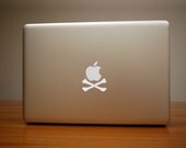 Crossbones MacBook Decal