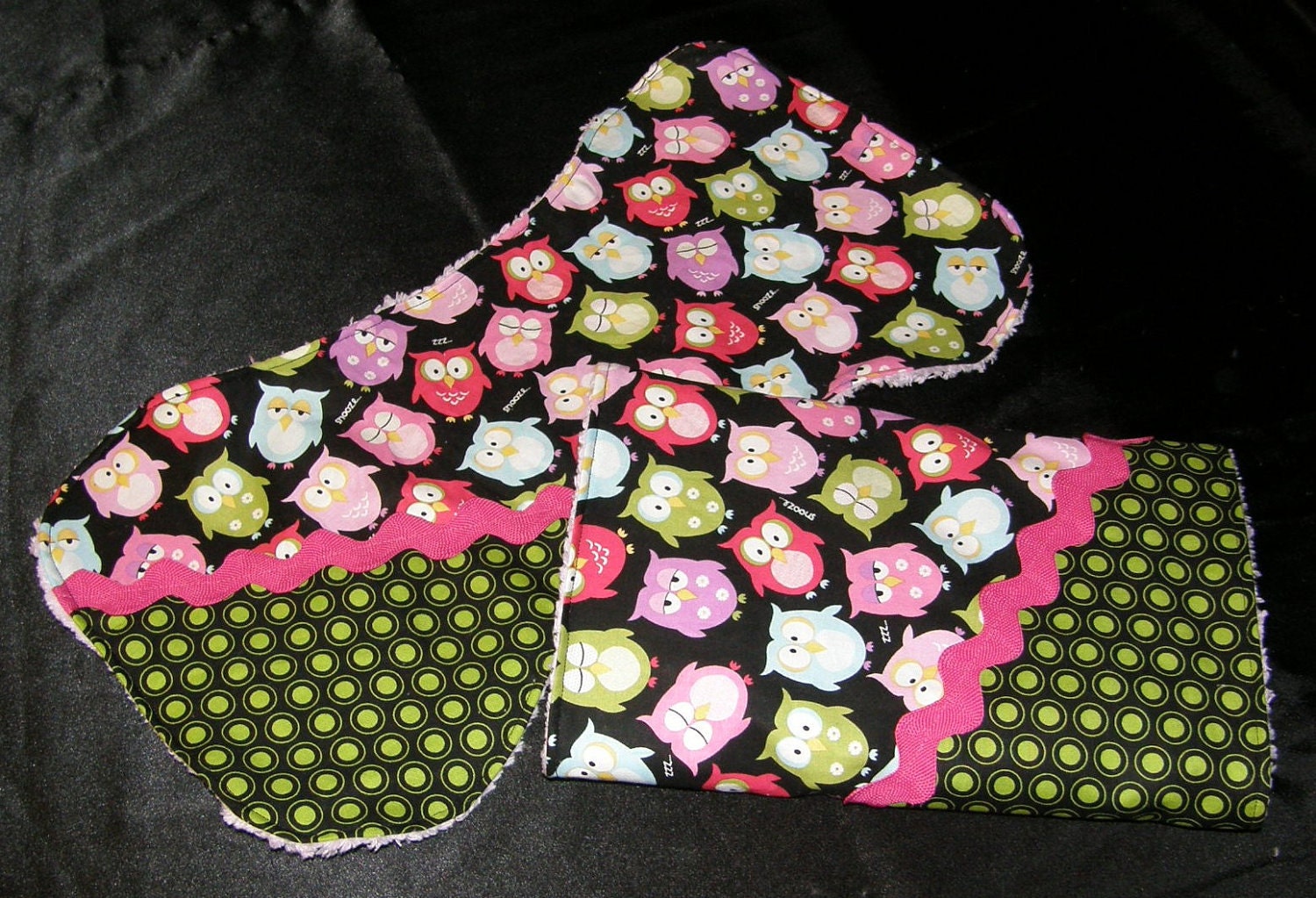 Changing Pad / Burp Cloth Set - Owl