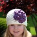 Leia Flower Baby Girl Hat
