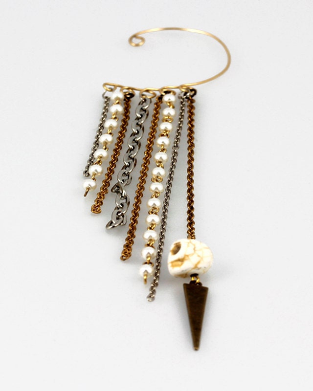 Oh You Pretty Things Ear Cuff (Handmade Vintage)