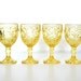 Fostoria glass goblet Moonstone pattern - set of 4