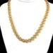 golden retro necklace