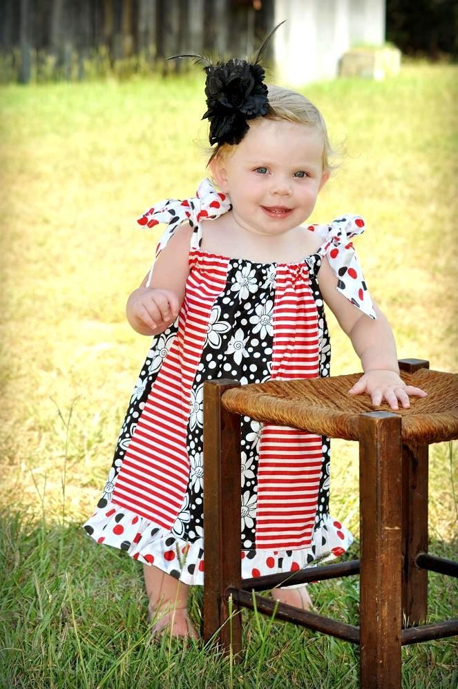Pdf Sewing Pattern Baby , Pdf Girls, Toddler, Baby, Children's Pattern, Newborn to 8 Years, Pillowcase Dress Pattern
