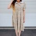 vtg 90s oversized granny floral dress