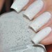 Cookies and Cream Black and White Nail Polish 15ml (.5oz)