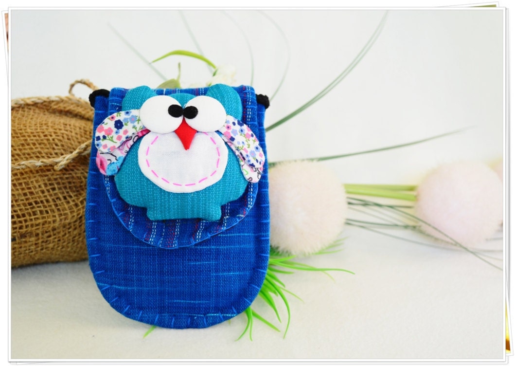 Thailand Handmade Cotton OWL Shoulder Bag