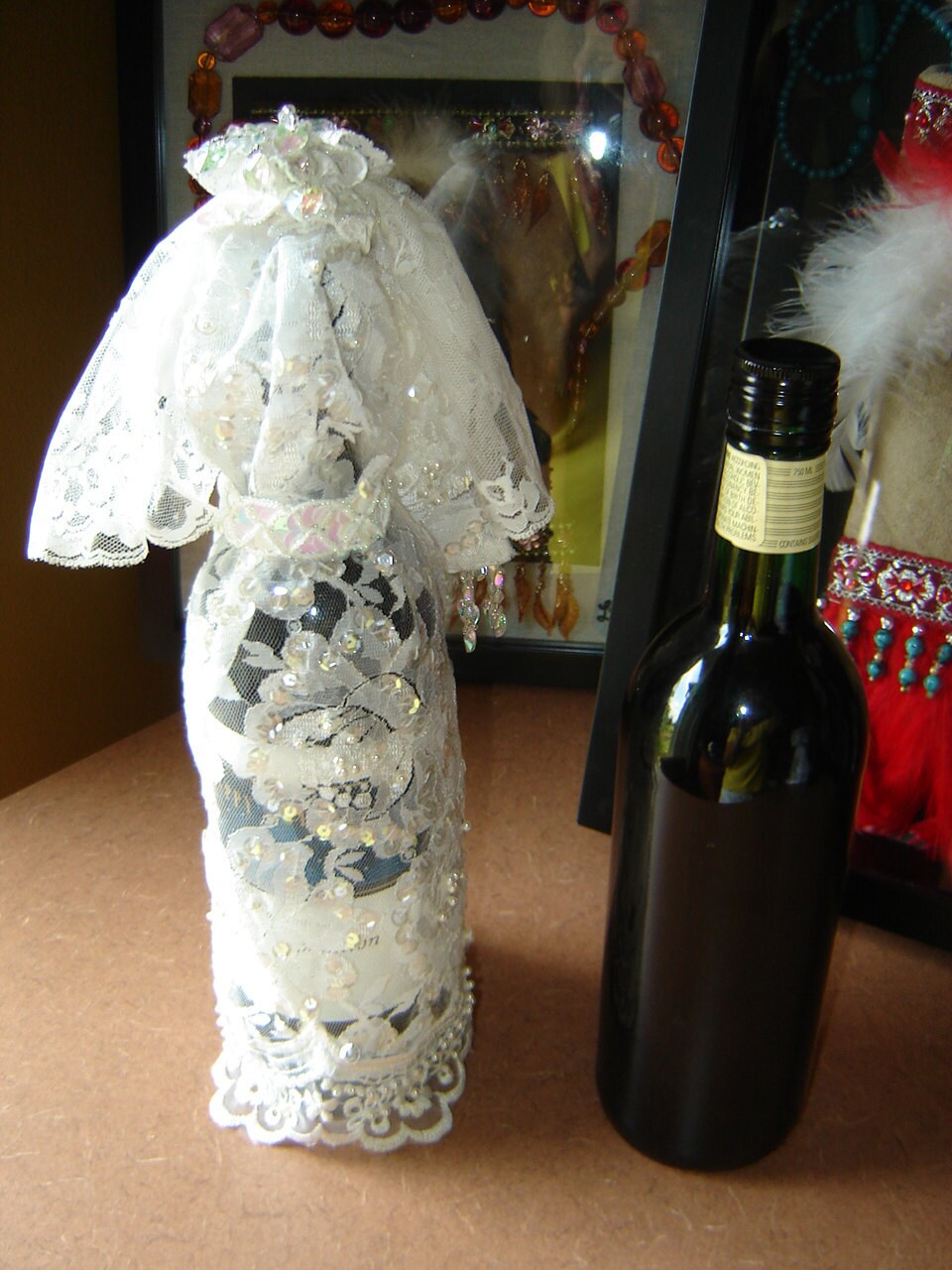 83 How To Make A Wedding Dress Bottle Cover Wedding How Bottle