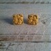Yellow Ceramic Earrings, Floral Earrings, Summer Style,Spring Fashion, Beach Jewelry, Ceramic Jewelry