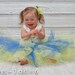 Tutu Yellow and Blue Down Syndrome Awareness