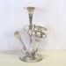 Vintage Silver Plated Epergne, Holiday, Wedding and Party Centerpiece