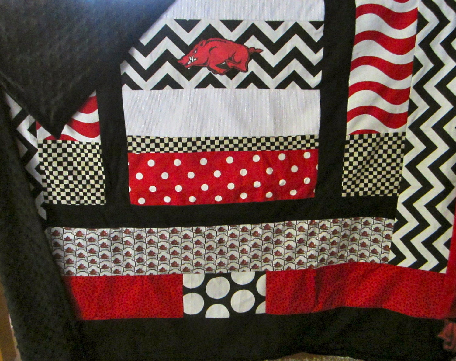 Arkansas Razorback Blanket