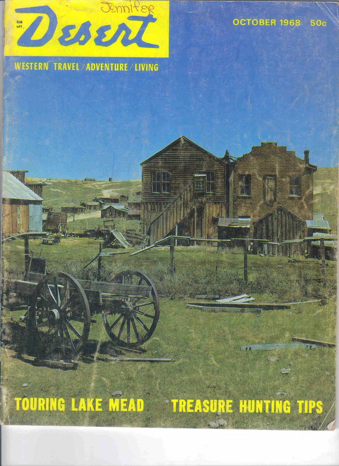 Desert Magazine October 1968