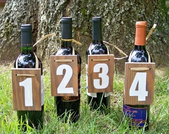 MADE TO ORDER Reclaimed Wood - Wedding Table Numbers