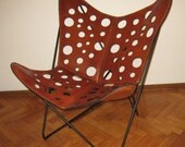 ORIGINAL Terza BKF Butterfly Chair in Premium Leather - Sling Hardoy Modern Lounge Chairs