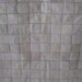 Tripo Butterfly Chair - White Cowhide Patchwork Leather Cover - Wood Folding Frame