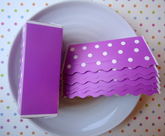 Purple Mini Loaf or Cake Pans (1 Dozen)