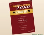 Graduation Invitation, High School Graduation Invitation, College Graduation Invitation, Graduation Party Invitation, 2012 Il_170x135