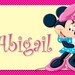 Minnie Mouse - Kids Personalized Placemat, Customized Placemats for kids, Kids Placemat, Personalized Kids Gift