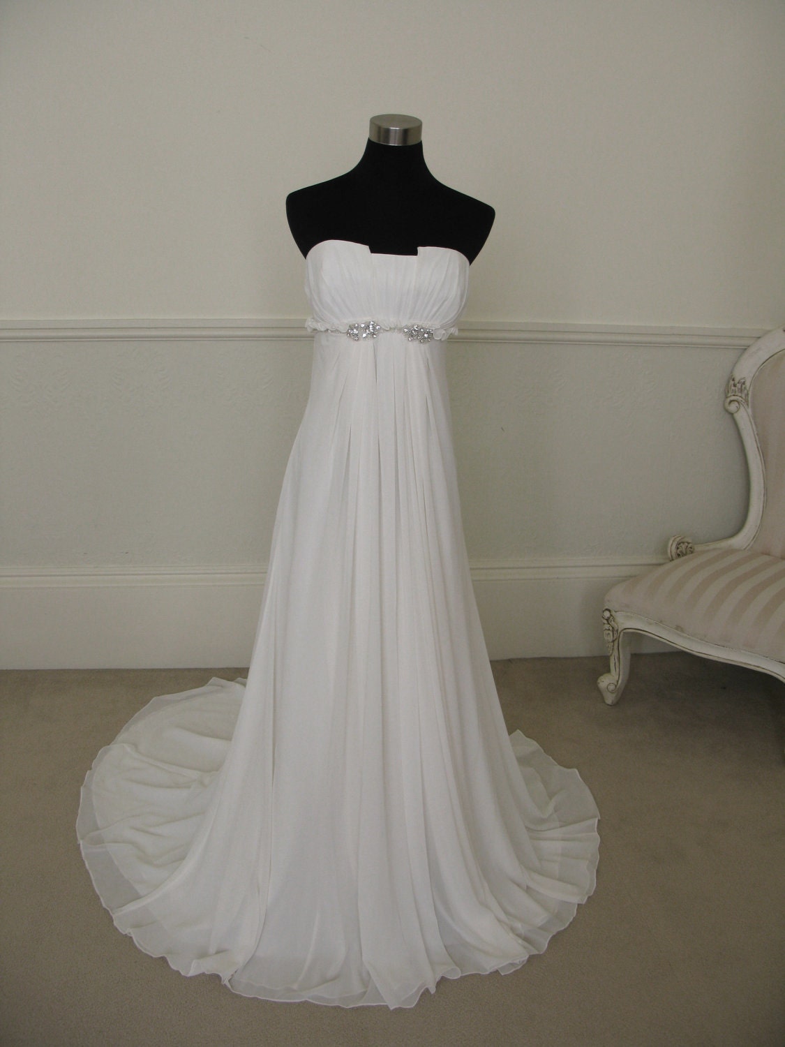 Couture bridal gown, wedding dress - Jane