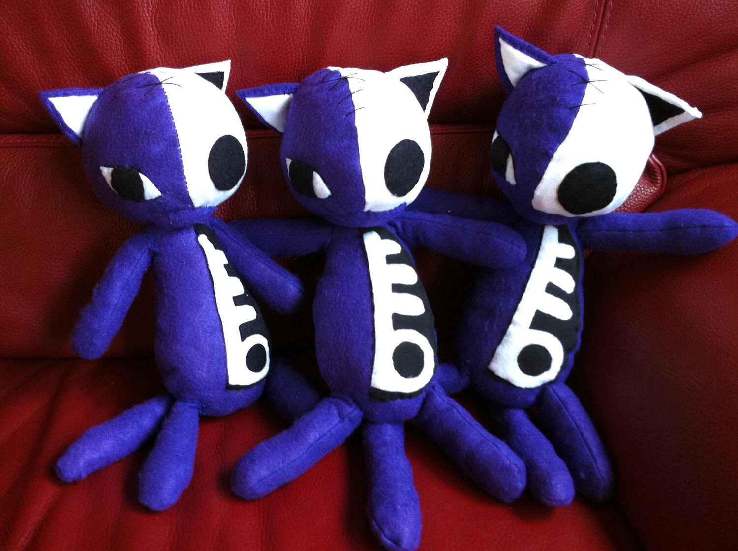 panty and stocking cat plush