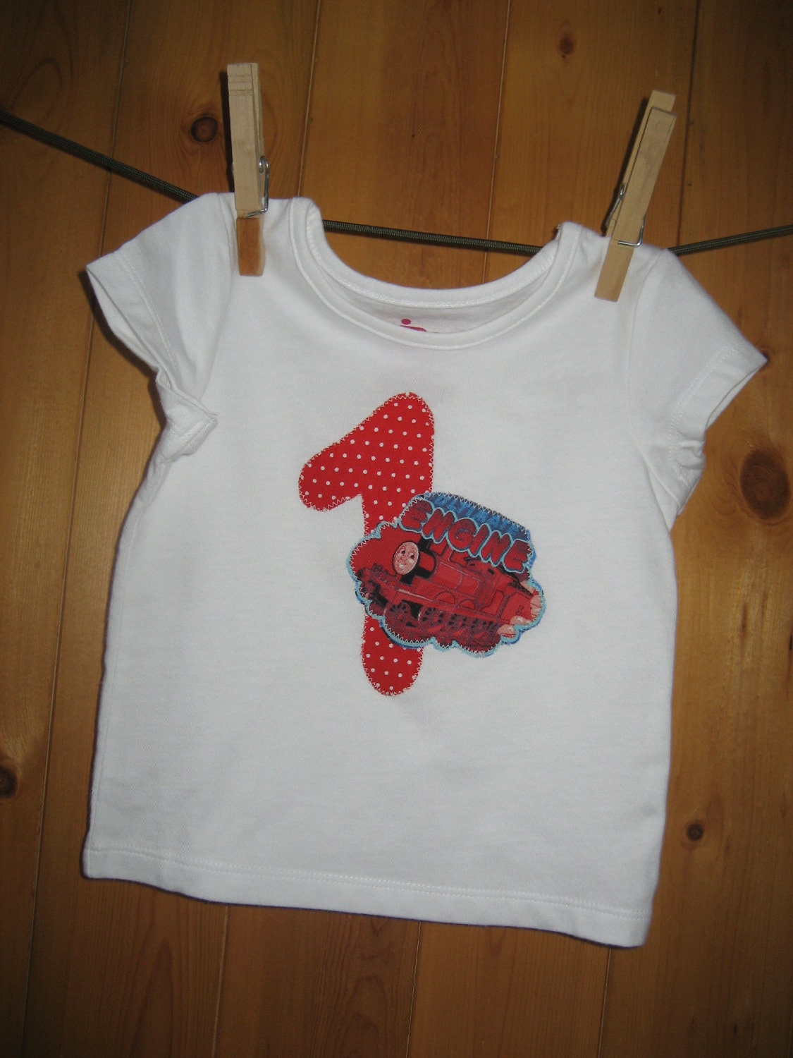 Thomas the Train  Infant childs 3 months 9 months 18 months 2T 3T4T 5T  embellished appliqued shirt