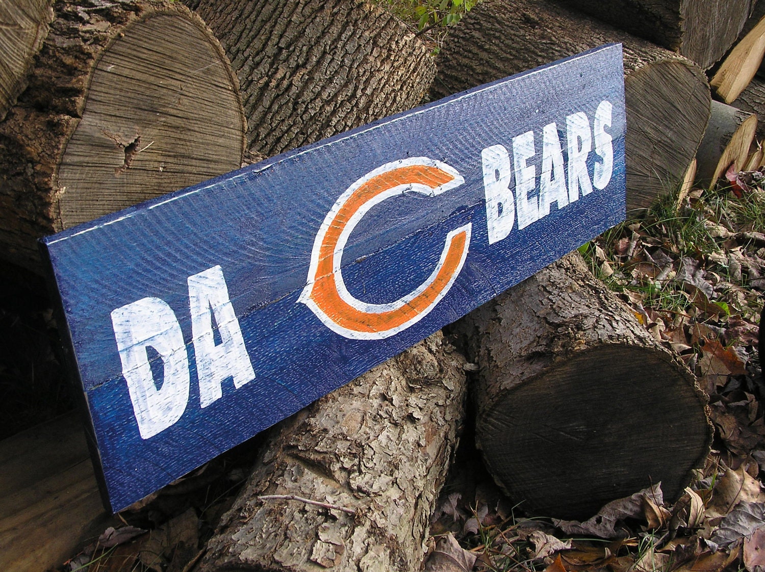 Custom item for meganmikel-Da Bears weathered sign