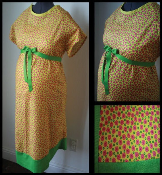 yellow hospital gown