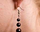 Earrings "Night Dew" Free shipping