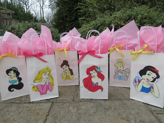 Disney Princess Goodie Bags by LittleDawgDesigns on Etsy