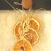 REAL Dried FRUIT Ornament, 12 dried oranges. 12 dried Apples. Made to order. Fall decorations