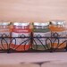 Pure Raw Honey Tea, Gift set of 4 with wire gift basket. Choose your favorite flavors. 5 oz.