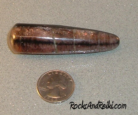 Chiastolite Wand Stone - Reiki Infused Gemstones - For Expression of Love and Devotion and Protection of Your Energies - 3549