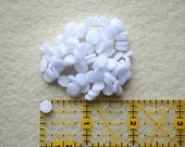 1/4 Inch Die Cut Felt Circles in White, OR your choice of colors, Set of 100