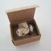 Miniature Antique Silver Baby Rattle 1"