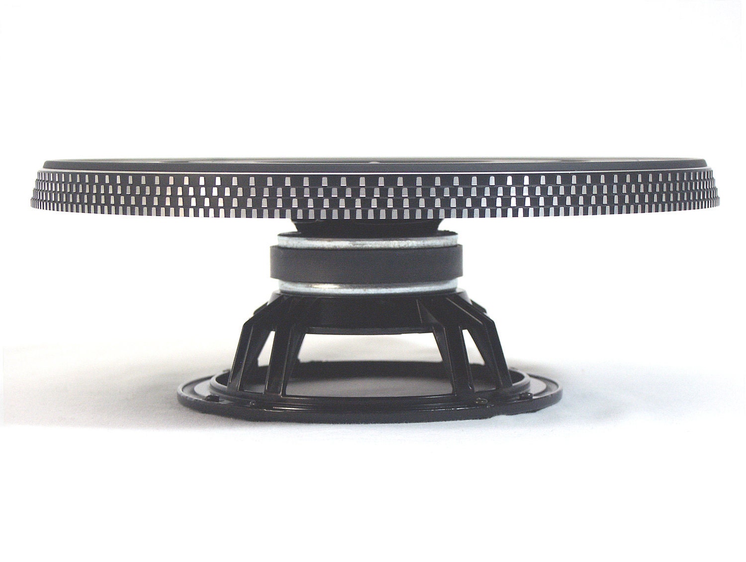 Turntable Cake Pedestal IV from The Audio Buffet Line