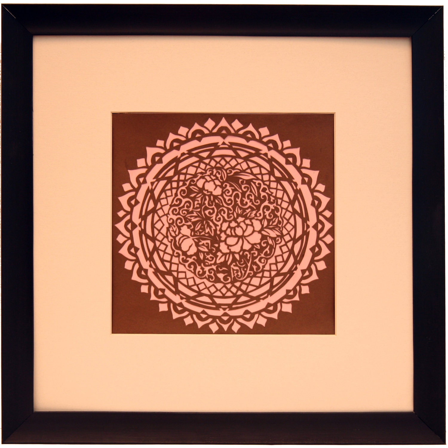 Paper Cut Original - Flowers Mandala