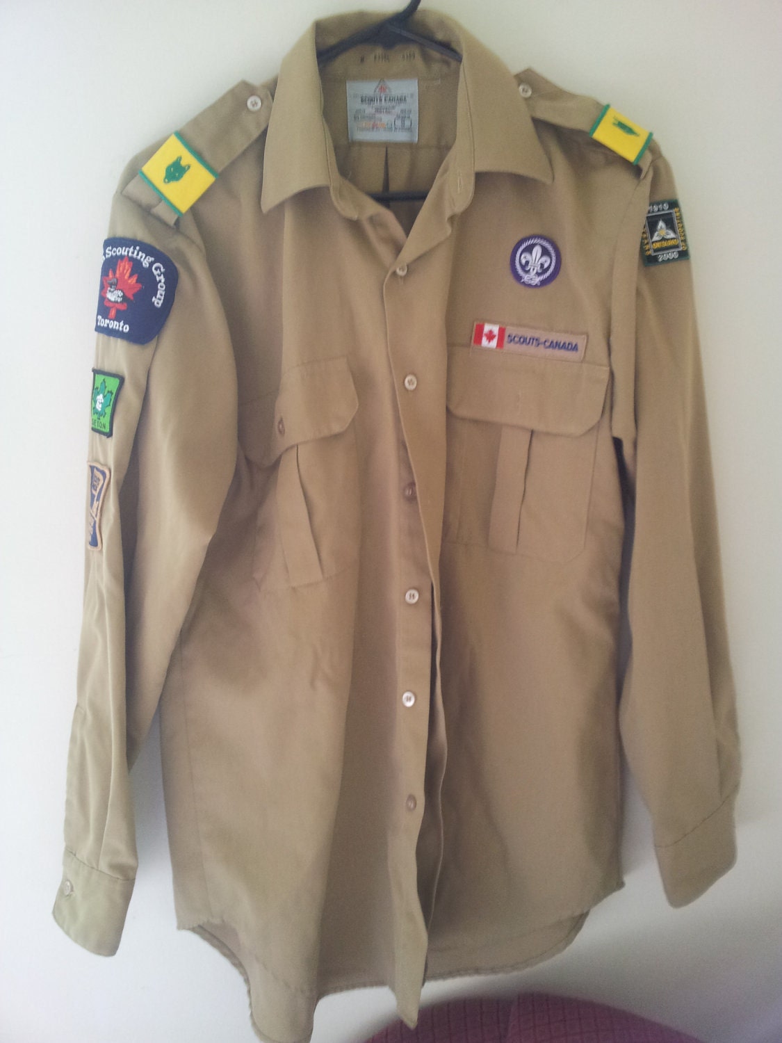 Boy Scout Leader's Uniform Shirt by DarlingFlamingo on Etsy