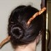 Hand Carved Driftwood Magic Wand Hair Stick