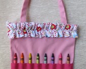 Crayon Art Supply Tote