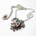 EVANGELION :Steampunk Necklace /A Vintage Watch Movement Jewelry-Mother's Day Gift
