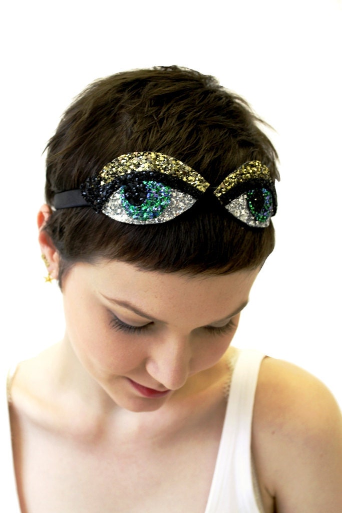 Glitter Eyes Headband