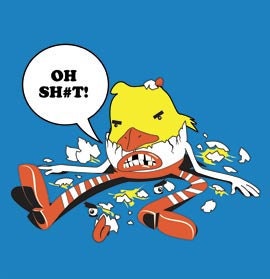 ON SALE - Cracked Egg - 11x14 Art Print