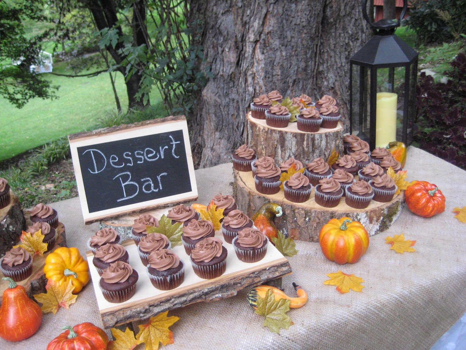 Cupcake Stand Cake Rustic Wedding Decor