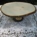 Rustic Wedding Cake Stand Personalized Wood Slices