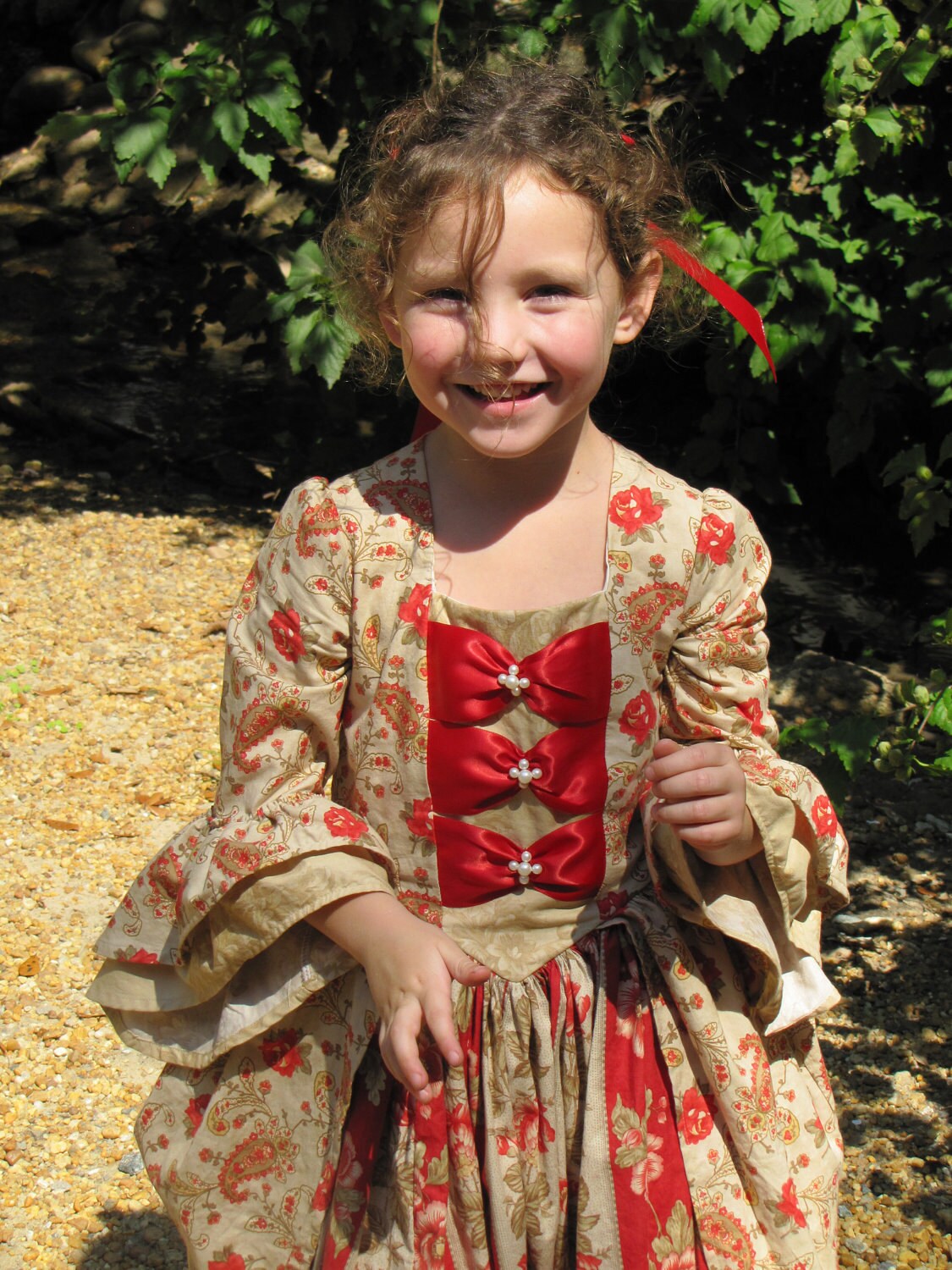 Girls Colonial Dress