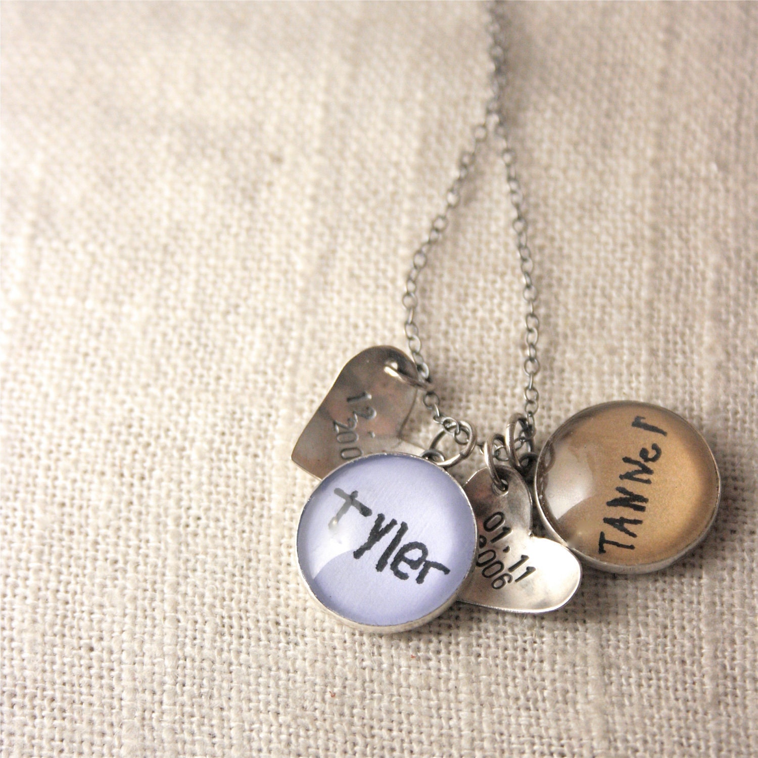 Your child's handwriting - Custom 16 mm charm